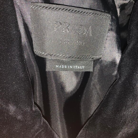 *BRAND NEW* Prada Cotton velvet blouson jacket - Picture 6 of 7
